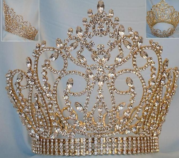 Empress Carlotta Rhinestone Crown