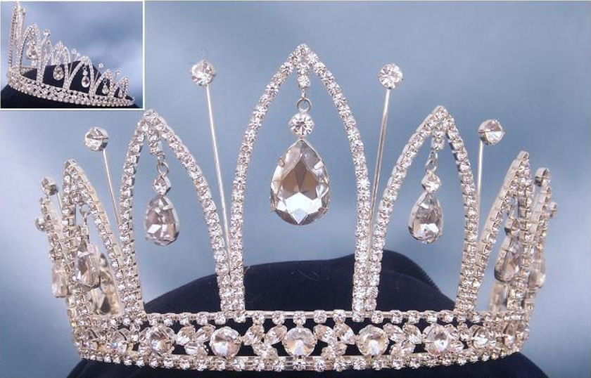 Duvall Rhinestone Tiara