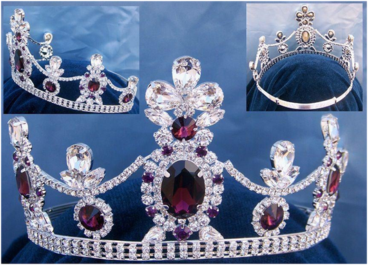 Royal Melbourne Crystal Amethyst Tiara