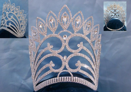 Giordana Pageant Tiara - Silver