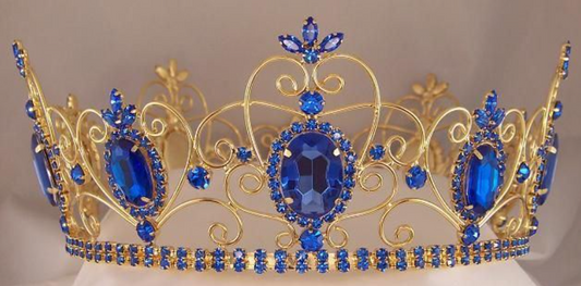 Royal Netherlands Simulated Sapphire Crown