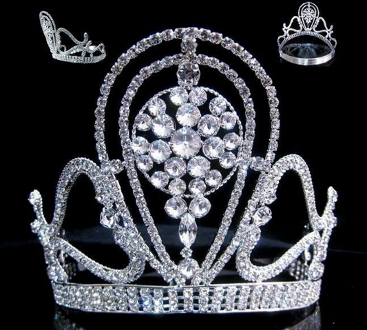 Ariola Rhinestone Pageant Tiara