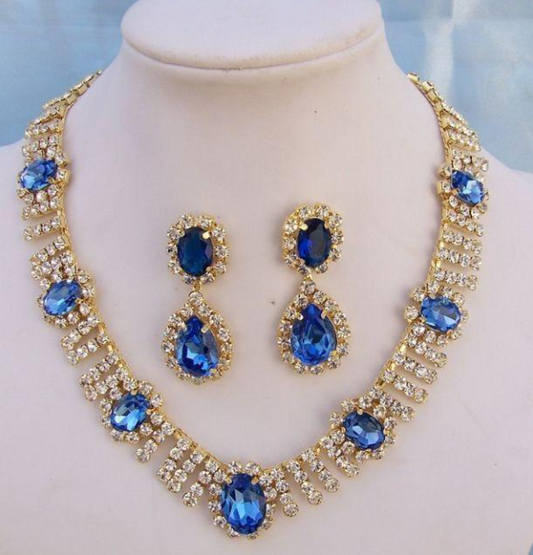 Empress Katherine Necklace & Earrings Set