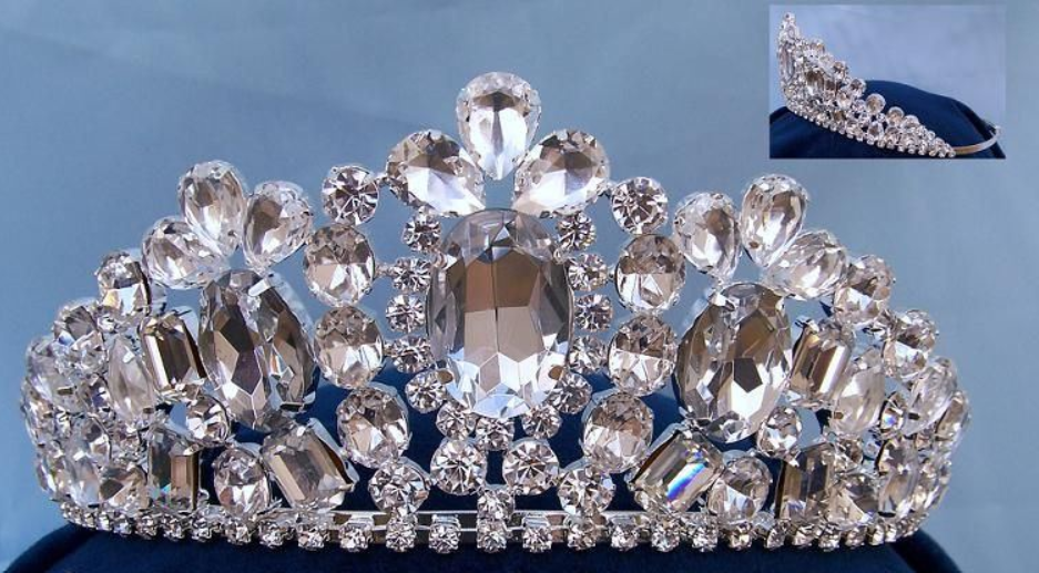 Empress of Persia Crystal Tiara