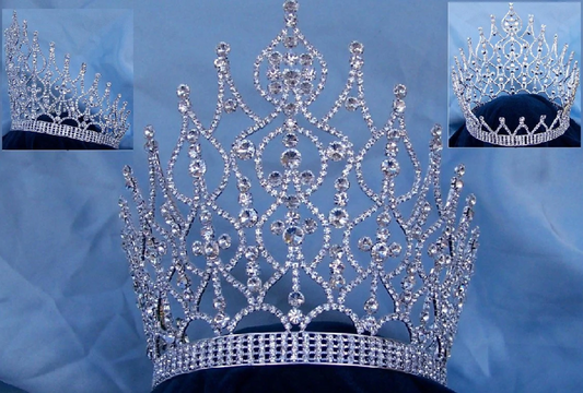 Ibiza Rhinestone Pageant Crown