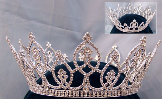 Princess Claudine Rhinestone Crown