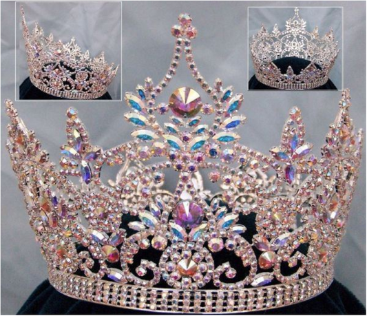 Empress Aurora Borealis  Full Round Pageant Crown