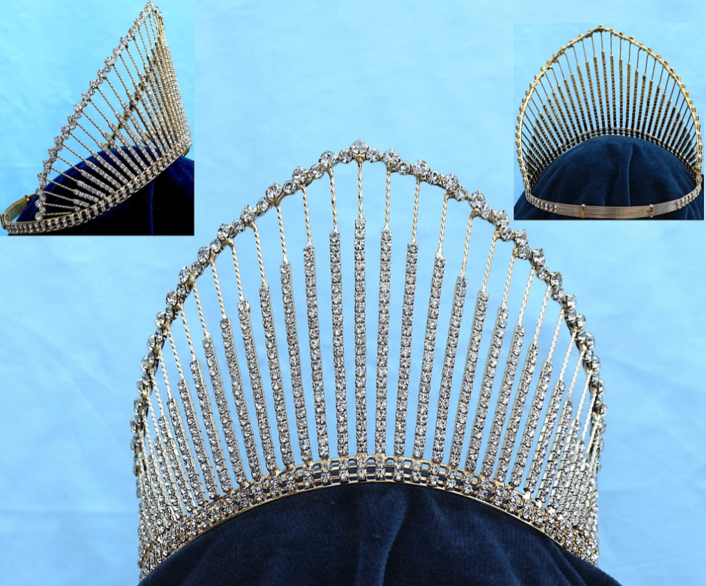 Tamara Rhinestone Bridal Tiara
