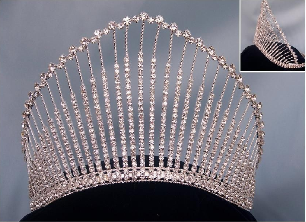 Tamara Rhinestone Bridal Tiara