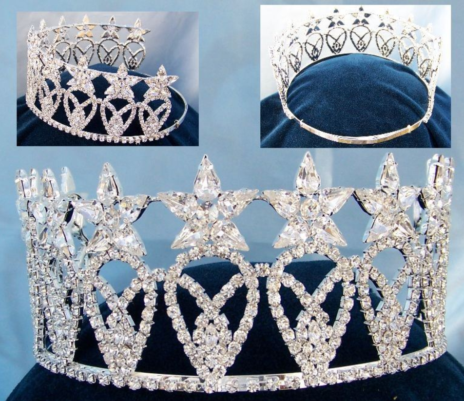 Stars of Providence Pageant Rhinestone Tiara