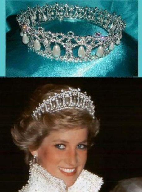 Queen Mary Rhinestone Coronet