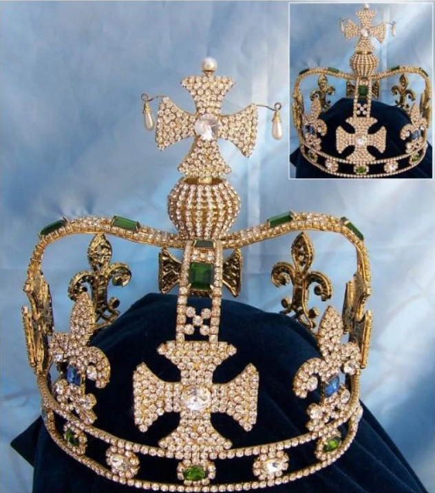 Imperial Regalia Men's King Crown