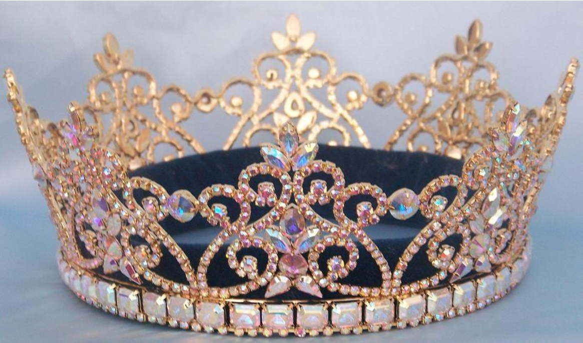 Empress Catherine Imperial Crown - Gold Tone