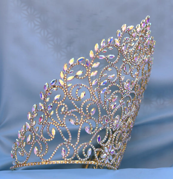 EMPRESS OF TRIANA CROWN TIARA - GOLD