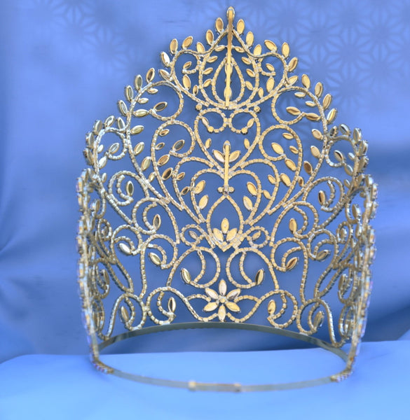 EMPRESS OF TRIANA CROWN TIARA - GOLD