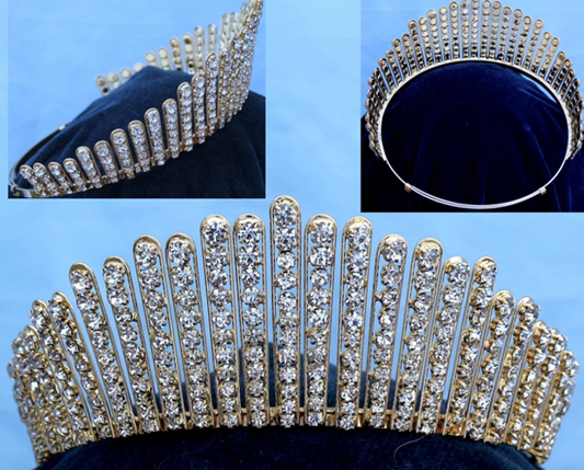 Queen Elizabeth II Wedding Tiara - Gold