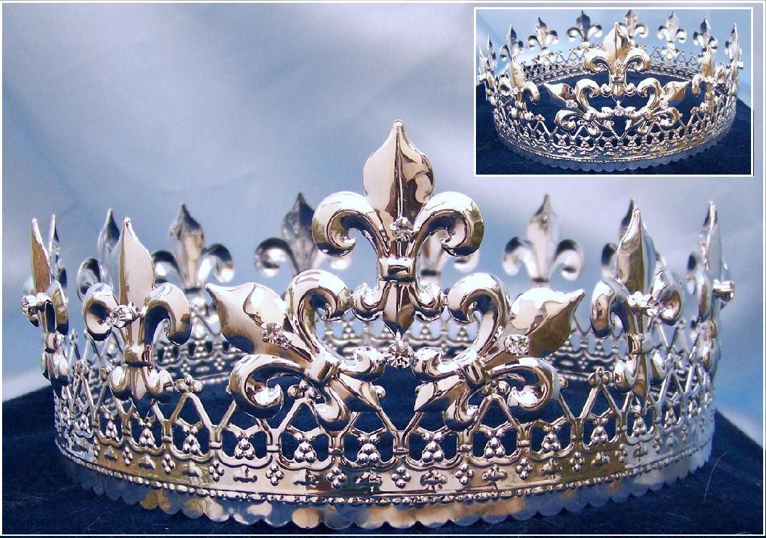 ROYAL ANTIBES RHINESTONE CROWN