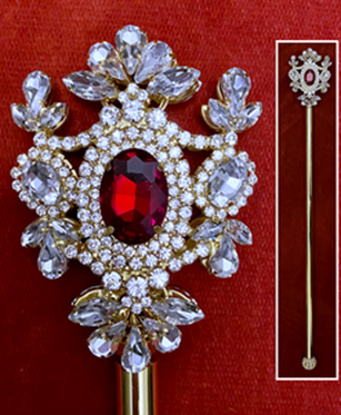 Romanov Imperial Rhinestone Scepter