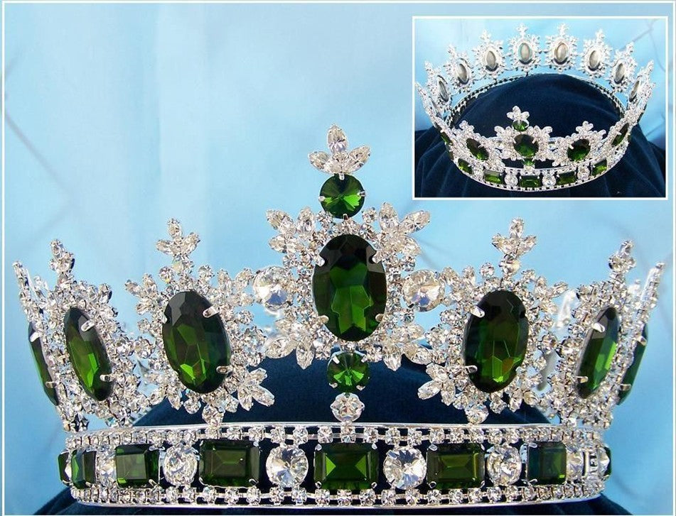 Royal Stockholm Emerald Men's King Crown