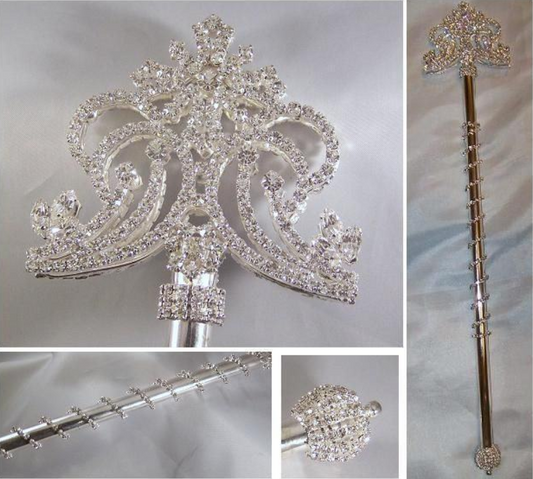 Leeds Scepter - Spiral Silver