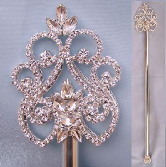 Nicole Scepter - Silver - Clear