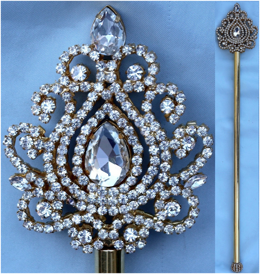 Arcadia Rhinestone Pageant Scepter