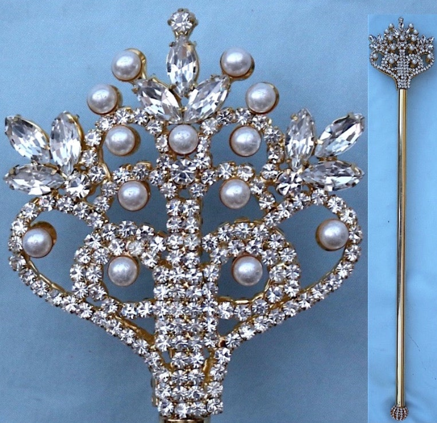 Reina Sofia Legacy Scepter Pearl - Gold