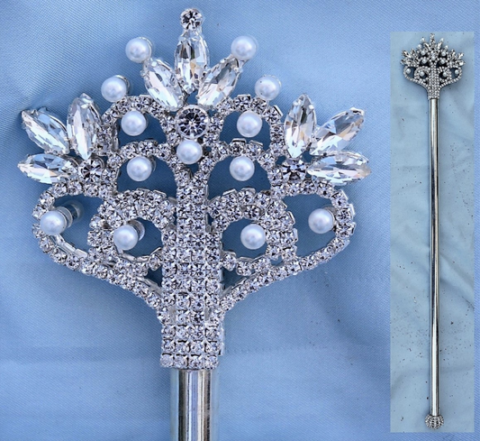 Reina Sofia Legacy Scepter  Pearl - Silver