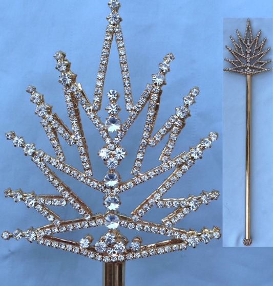 Winterland Princess Scepter - Gold