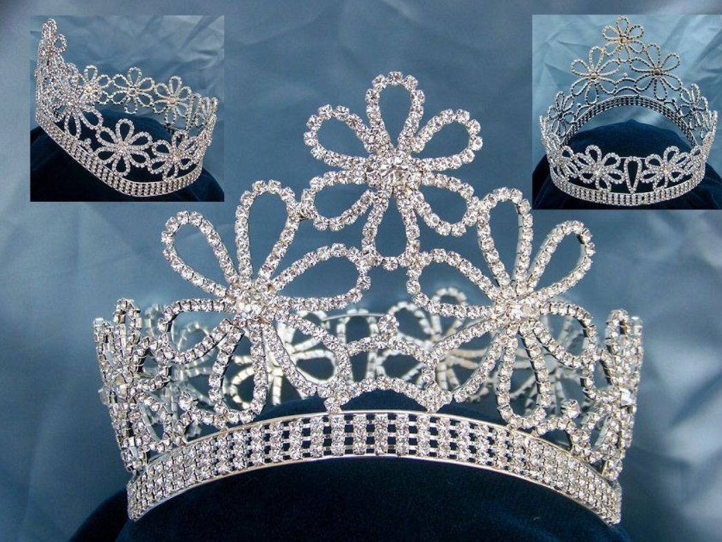 Floriana Rhinestone Crown