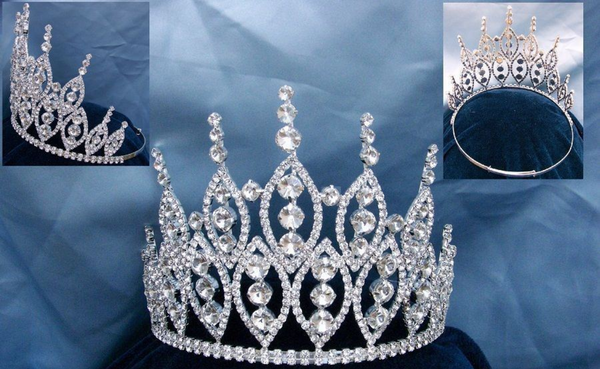 Zenaida Princess Rhinestone Tiara – CrownMasters