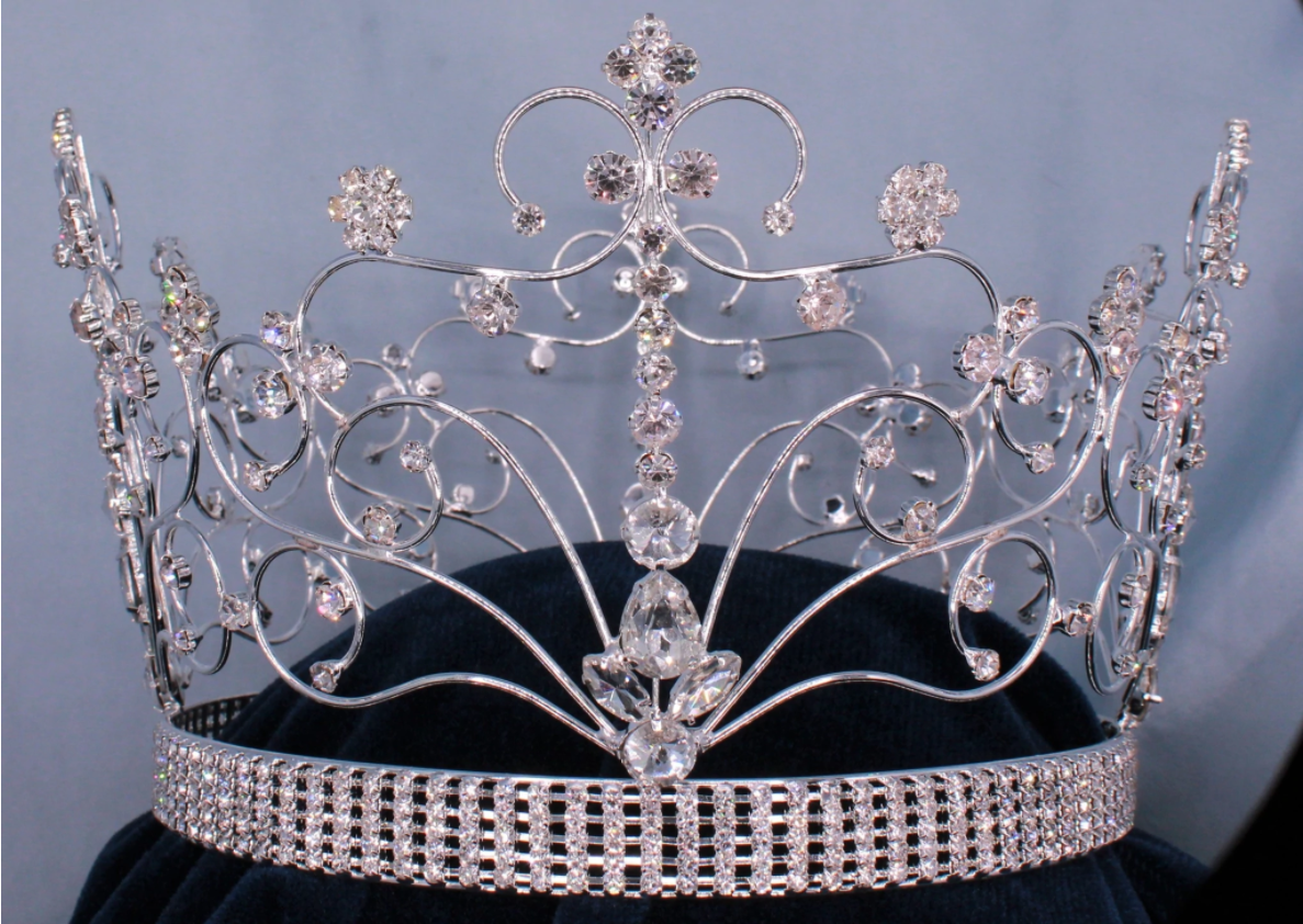 Excelsior Rhinestone Pageant Crown