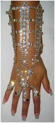 Granada Rhinestone Arm Bracelet