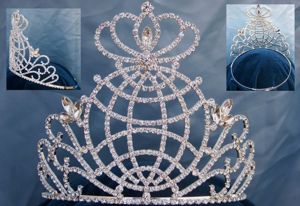 Miss Global Beauty Pageant  Rhinestone Tiara