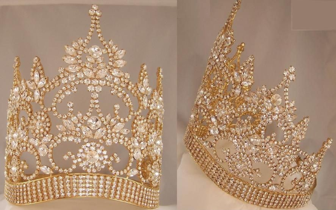 Miss American Pageant Crown - Gold