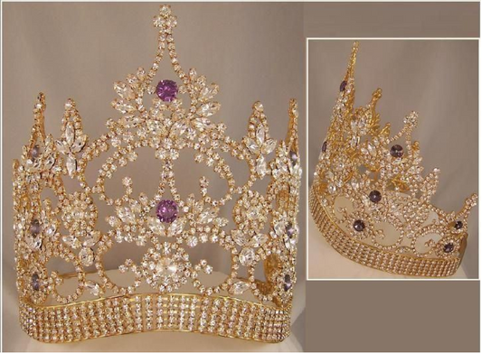 Miss American Pageant Crown - Gold