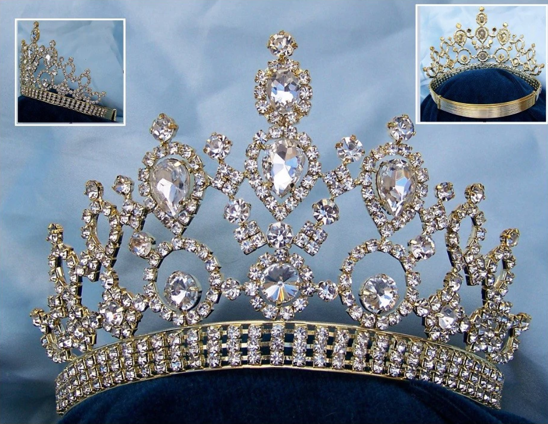 Vienna Rhinestone Tiara