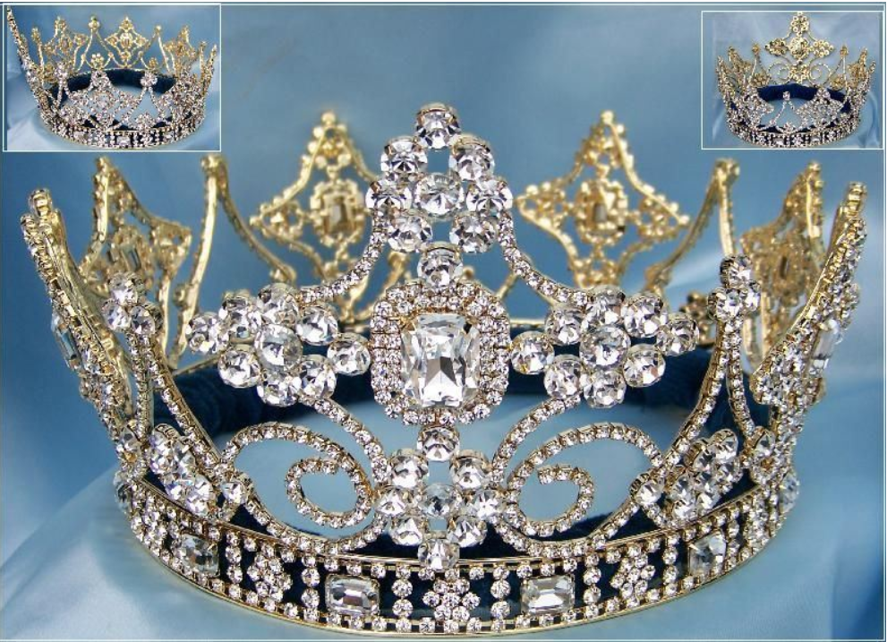 Cadineux Mardi Gras King Crown