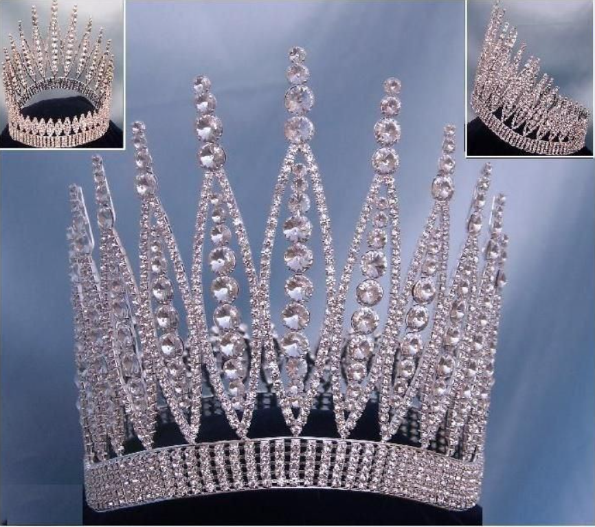 Countess Frances Imperial Rhinestone Crown