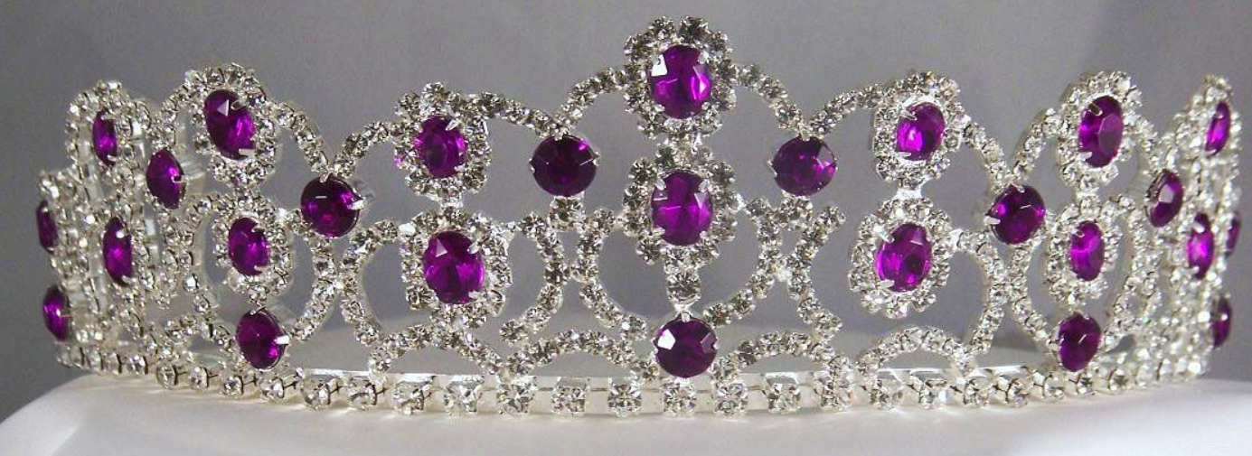 Empress Josephine Royal Versailles Tiara - Amethyst