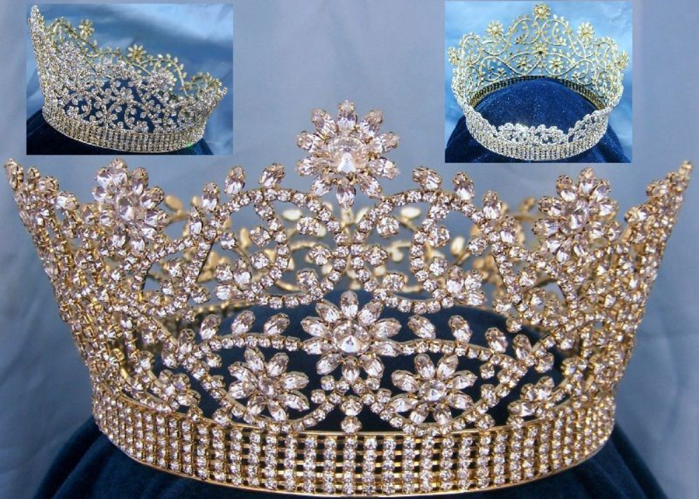 Carolina Belle Rhinestone Homecoming Queen Crown