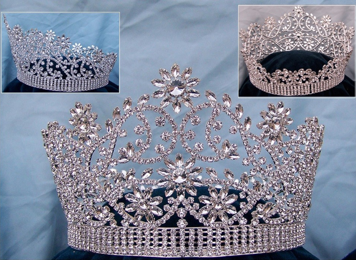 Carolina Belle Rhinestone Homecoming Queen Crown