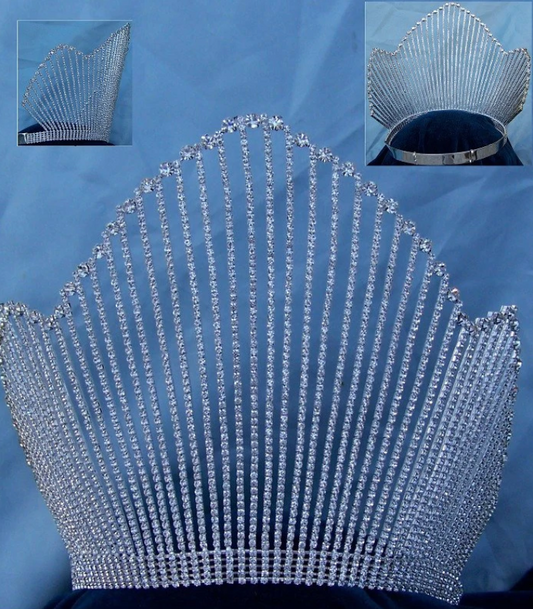 Zenith Pageant Rhinestone Tiara