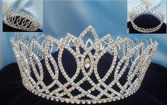 Elisa Rhinestone Pageant  Crown