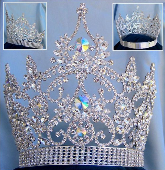 Empress  Pageant Crown - Aurora Borealis