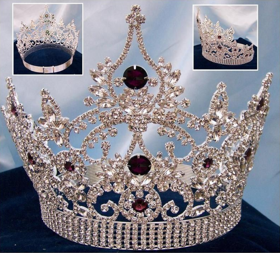 Empress  Pageant Crown - Amethyst