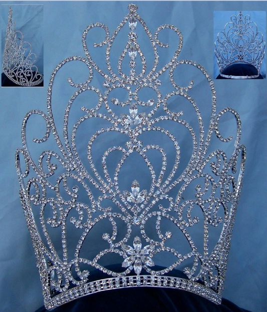 Marbella Rhinestone Pageant Tiara