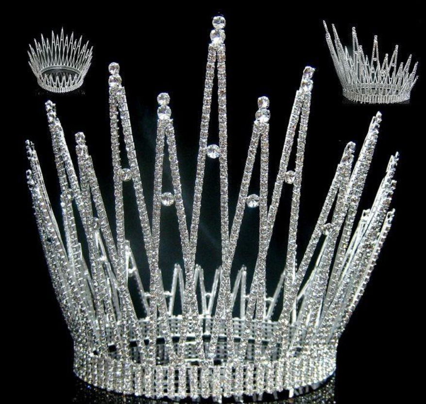 Peaks of Royalty Rhinestone Crown