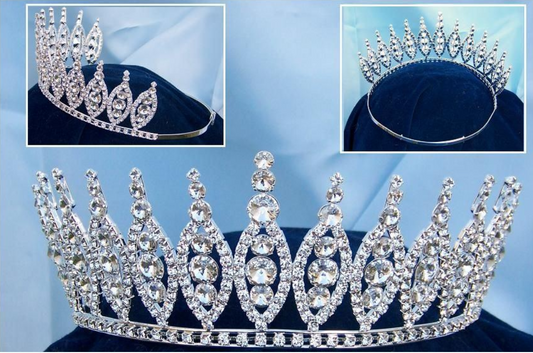 Princess Natalie Bridal Rhinestone Tiara