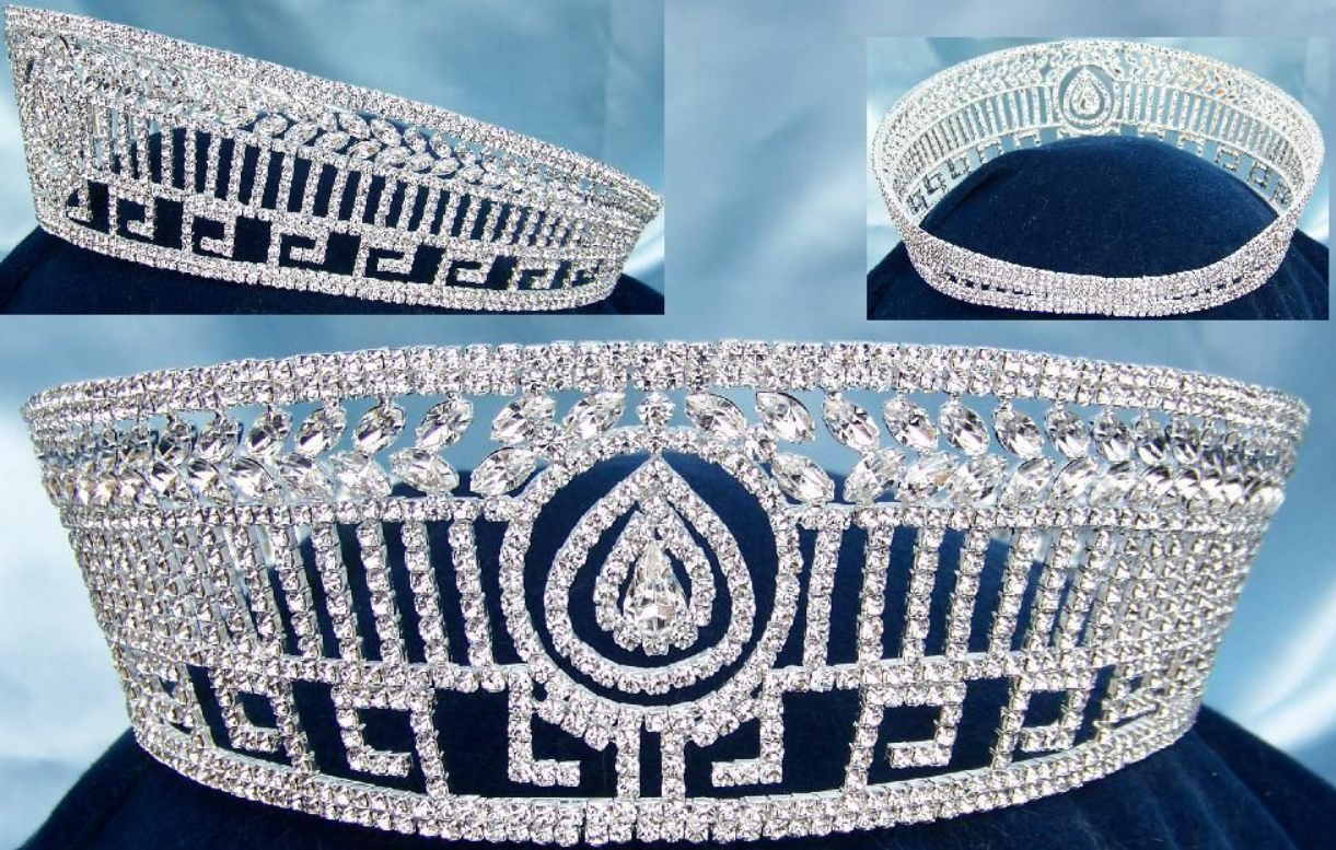 Aegean Princess Rhinestone Crown